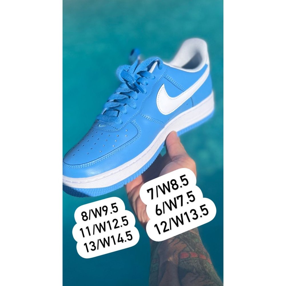 AIR FORCE 1 UNIVERSITY BLUE/WHITE  DC2911 400